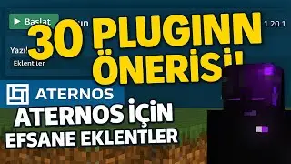 Aternos Sunucun İ&ccedil;in 30 İnanılmaz Plugin | Kurulum & &Ouml;neriler ✅