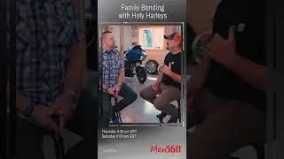 Family Bonding with Holy Harleys #harleydavidson #ctn #family