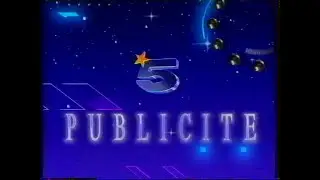 [La Cinq] Page de pubs 1 - 25 décembre 1990