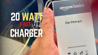 Amazon Basics Mini Car Charger Review 🔌 | 20W Fast Charging (Type C + USB) | Unboxing & Installation
