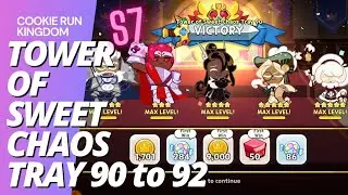 Cookie Run Kingdom Tower Of Sweet Chaos Tray 90 to Tray 92-2