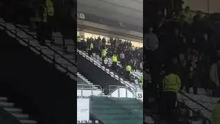 Preston North End Fans Teasing Derby Fans