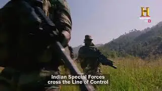 Indian army counter terrorist attack into India occupied Kashmir.