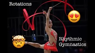 The AMAZING rhythmic gymnastics pivots and their scores :D