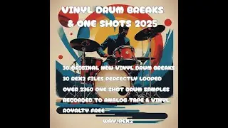 30 Vinyl Drum Breaks And Over 2360 One Shot Drum Samples (WAV/REX2) Demo Video