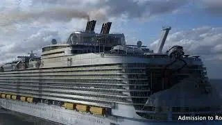 The Wonder of the Seas typically departs Nassau, Bahamas, around 4:00 PM 