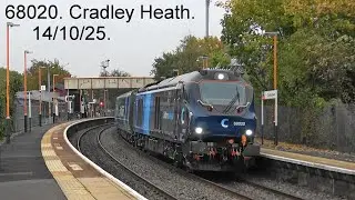 ECS from CHILTERN Mk5A PRESS RUN. 68020 Cradley Heath, 14/10/25. With set CH05.