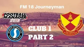 INJURY CRISIS?!? - FM18 Journeyman Club 1 Part 2