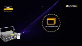 BeamZ  Ariel Laser 350mW RGB Beam DMX IRC 152.800