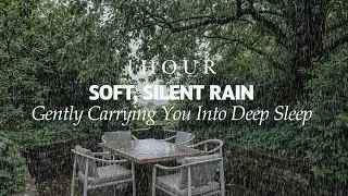 Fall Asleep Fast with Garden Rain Sounds 🌧️ Gentle Rain for Deep Sleep | ASMR