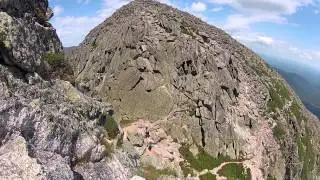 DMOutdoors: Climbing to Chimney Peak on Knife Edge to Katahdin