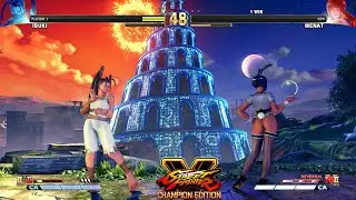 Street Fighter V CE Ibuki vs Menat PC Mod