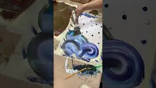 РИСУЕМ АКРИЛОМ в студии PRO ART #shorts