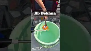 diwali crackers experiments | chakri in water #experiment #funny #shorts