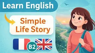 Learn English with a Simple Life Story (B2) | English Story with French Translation