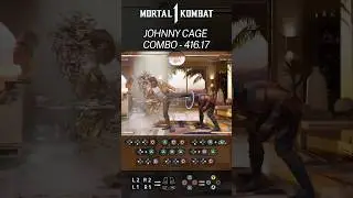 Johnny Cage Combo Tutorial MK1 - 416.17 😎