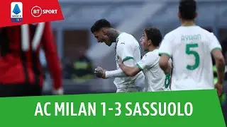 Milan vs Sassuolo (1-3) | More dropped points in the title race! | Serie A Highlights