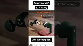 Trigger apex S2 Bluetooth earbuds #earbuds #flipkart #triggerapexs2