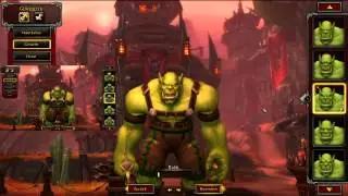 WoD Beta: New Orc Faces (+comparison)
