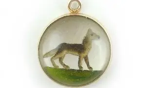 14K Gold Fox Charm