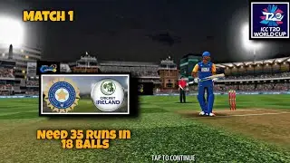 Wcc3 World T20 cup 2021 Match.1 | wcc3 T20 world cup gameplay | wcc3 new update
