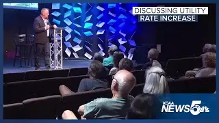 Community voices their concerns about proposed utility rate increase Tuesday