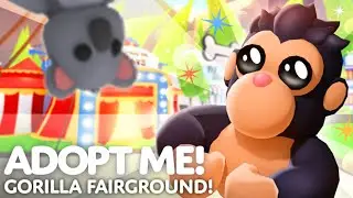 PLAYING THE NEW GORILLA FAIRGROUND UPDATE IN ADOPT ME!