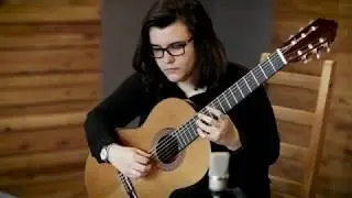 Ade Vincent, A Drunken Fingerprint Across the Sky for guitar  Performed by Sophie Marcheff