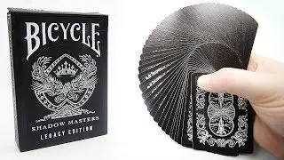 Deck Review - Bicycle Shadow Masters Legacy Edition Playing Cards [HD]
