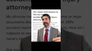 When can you fire your car accident lawyer?