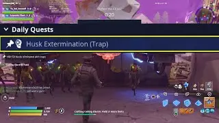 Ежедневное задание по уничтожению ловушки для уничтожения шелухи в Fortnite Save the World