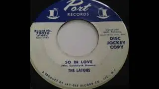 THE LATONS - So In Love