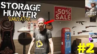MY FIRST DAY IN Pawn shop new Open Auction Hunter STORAGE HUNTER SIMULATOR #2