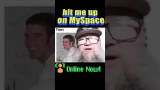 Back in the Day | MySpace before Facebook | Where You Friends with Tom? #90s #shorts  #youtubeshorts