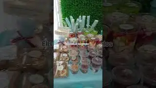 mesa de dulces del baby #baby  #teesperamos #conamor