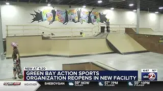 Community-supported skate park reopens in Ashwaubenon