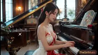 Enjoy Relaxing Piano Music-Cute Girl