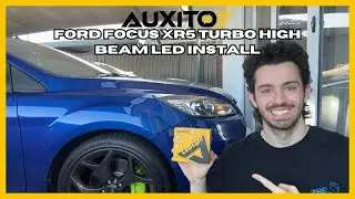 Ford Focus XR5 Turbo LED Upgrade! AUXITO H1 Installation & Review