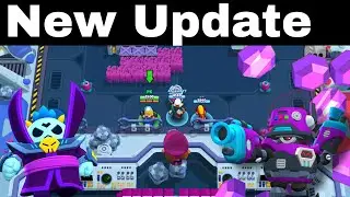 New update and new space gem grab map | Brawl Stars