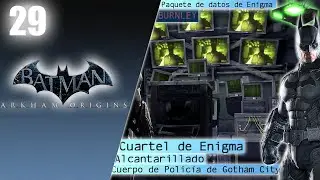 Batman Arkham Origins🦇 - Parte 29 - Cuartel de Enigma❓ - 1080p 60fps