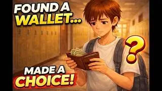 He Found a Wallet&hellip;and Made a Choice That Changed Everything #kidsstory #moralstory #honesty