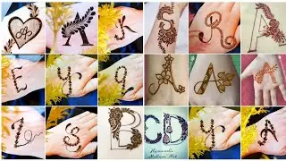 letter mehndi designs | letters with mehndi | mehndi designs ideas | style with taani