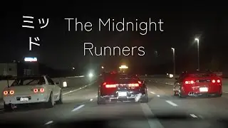 The Midnight Runners - JDM Midnight Run | 4K
