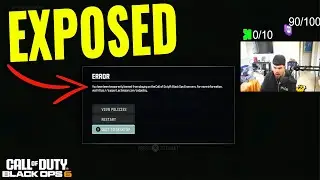 STREAMER BANNED ON CALL OF DUTY (Black Ops 6)