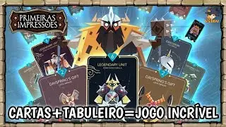 NOVO RPG DE CARTAS INCR&Iacute;VEL / Stormbound: Kingdom Wars / GAMEPLAY ANDROID BR