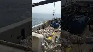 this is called mat ...it is laybed at the seabed for gasplant line or pipe #youtubeshorts #viral