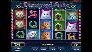 Diamond Cats Free play at Casino Zimbabwe