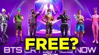 Free Bts Outfit // Free bts crystal token // Get free bts bundle // FREE FIRE.