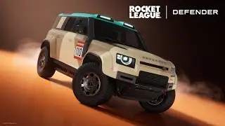 Rocket League x Land Rover Defender D7X-R is now Available for 2000 Credits!