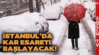 İstanbullular Pazar Gününe Dikkat! Kar Yağışı Şiddetlenecek! Uzmanından Buz ve Don Uyarısı